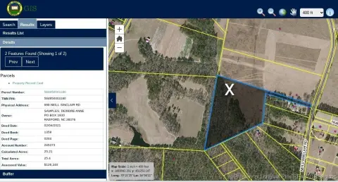 Land Parcel in Raeford, NC