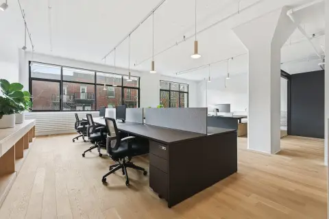 Renovated Corner Loft Office