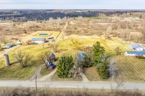 Capac Farmhouse on 46 Acres