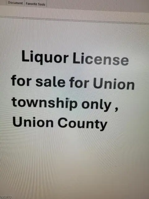 Liquor License in Union Twp.