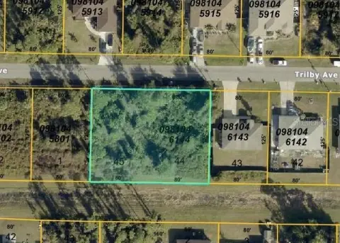 Oversized Homesite in North Port