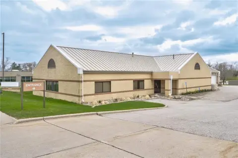 Office Building with Drive-Through Storage