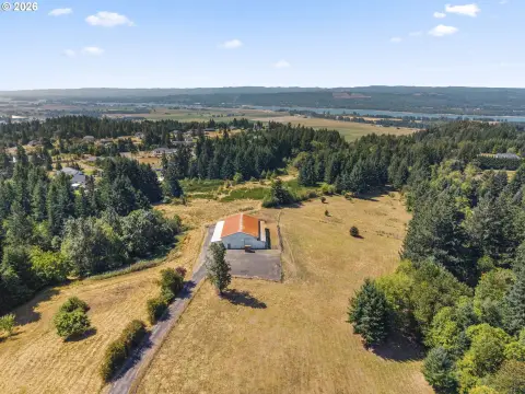 Fenced Farm with Barn