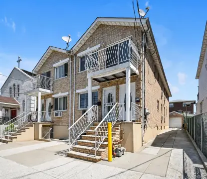 Semi-Detached Brick Two-Unit Home