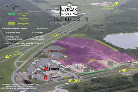 Prime Commercial Land I-37 Frontage