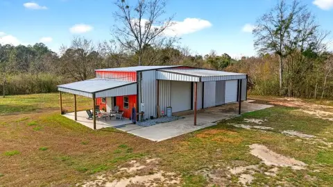 Poplarville Land with Metal Building