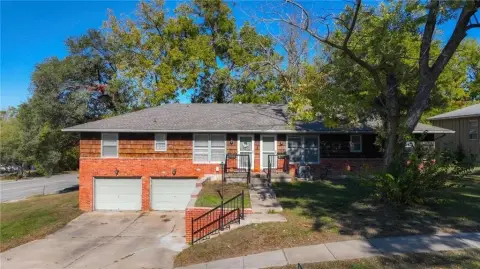 Overland Park Duplex with Fenced Yard
