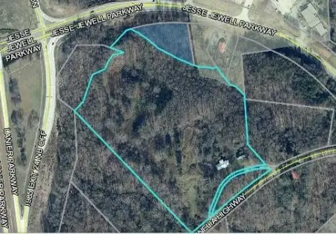 Picture of Commercial land at Jesse Jewell Pkwy 00, Gainesville, GA