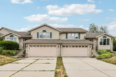 Tri-Level Duplex with Attached Garages