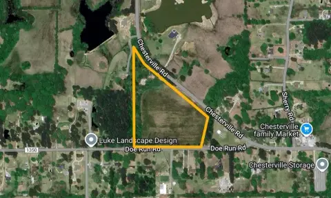 Tupelo Land with Road Frontage