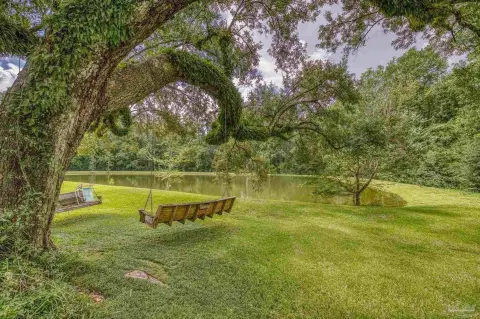 Cantonment Cleared Lot with Pond