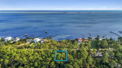 Water-View Lot in Gulf Breeze