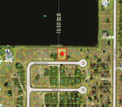 Lakefront Lot in Placida, Florida