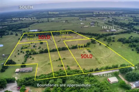 5-Acre Lot in Trenton, TX