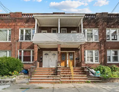 Bayonne Two-Family Brick Row Home