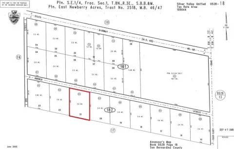Newberry Springs Buildable Land