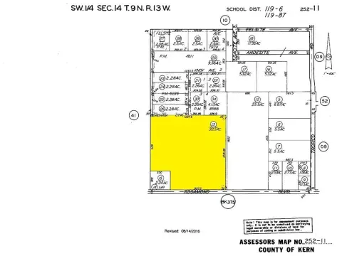 Rosamond Land with Utilities Available