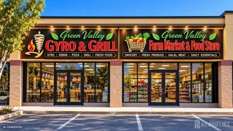 Restaurant with Separate Storefronts