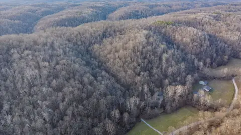 Scenic Wooded Land with Structures