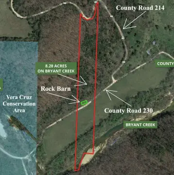 Ozarks Land with Creek Frontage