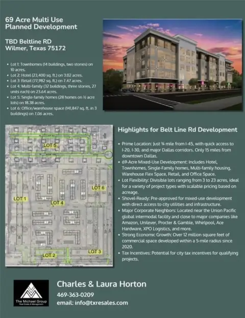 Prime Mixed-Use Development Land