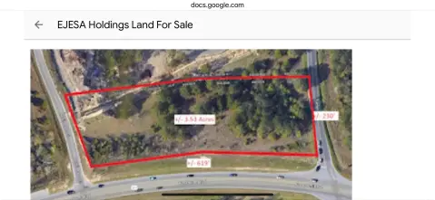 Commercial Land Tract For Sale