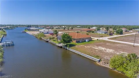 Gulf Access Lot in Cape Coral