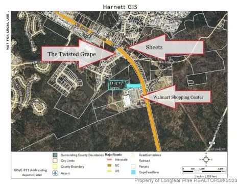 Cameron, NC 11.48-Acre Land Parcel