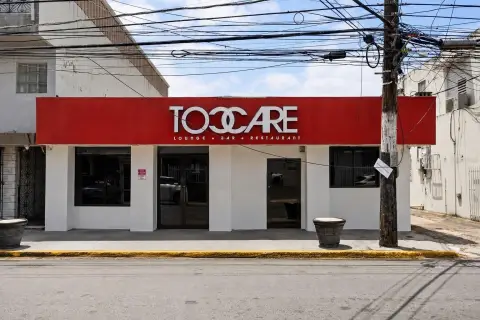 Concrete Restaurant Building