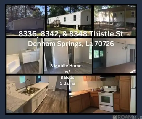 Denham Springs Mobile Home Investment