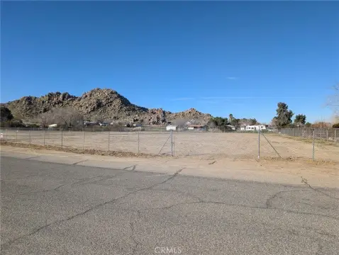 Cleared and Fenced Palmdale Lot