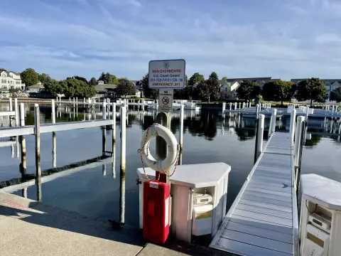 Manistee Harbor Village Boat Slip