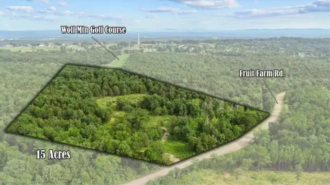 Partially Wooded 15-Acre Land