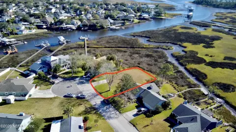 Marsh-Front Lot Near Intracoastal Waterway