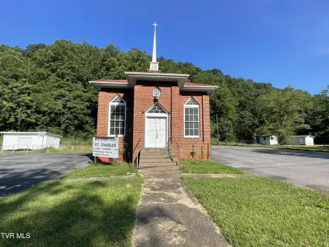 Spacious Church in Rural Setting