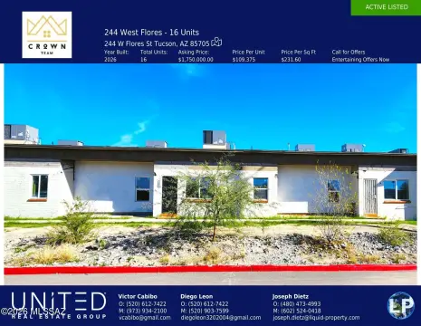 16-Unit Apartment Building