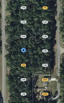 Residential Land in Citrus Springs