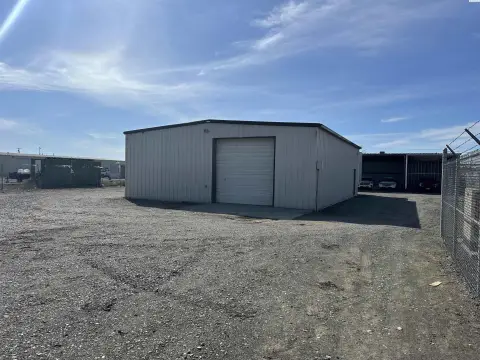 Warehouse With Fenced Yard