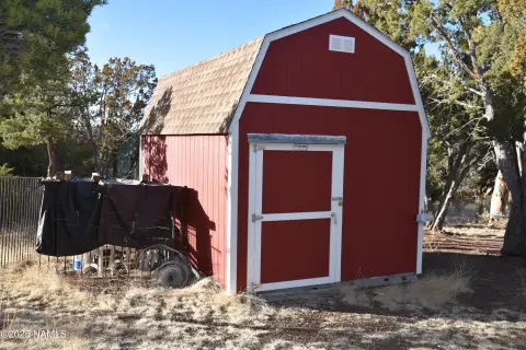 Land Parcel with Sheds, Fenced