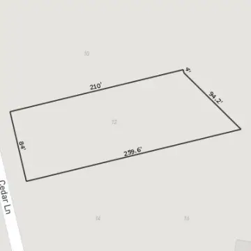 Wooded Lot Near Lake Thunderbird