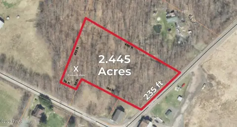 Honesdale Buildable Parcel on Route 191