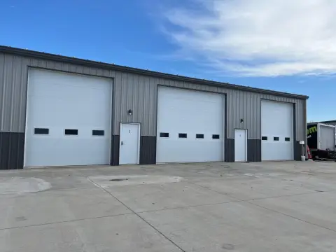 Industrial Warehouse with Three Overhead Doors