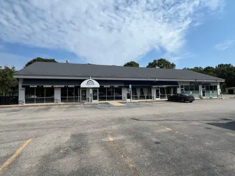 Brick Strip Mall Building