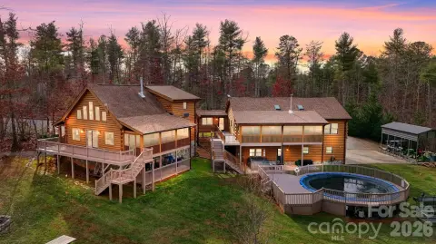 Log Quadplex Compound with Pool & RV Hooks
