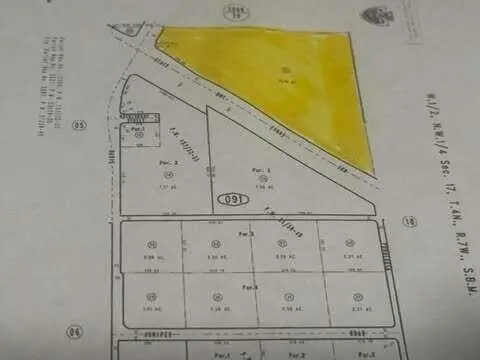 Prime Corner Land in Pinon Hills