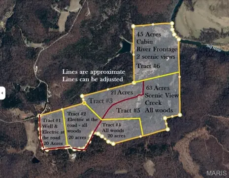 20 Acres with Big River Frontage