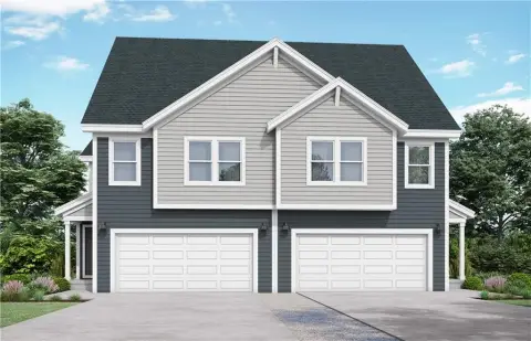 Two-Story Duplex Residence