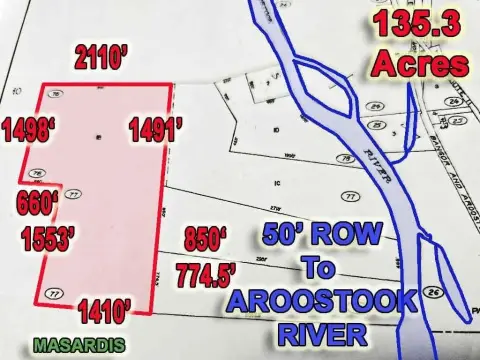 Maine Land with River Access