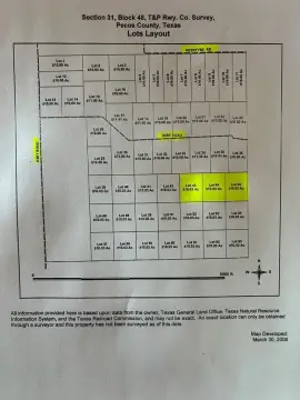 30 Acres in Coyanosa, TX