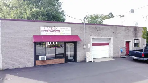 Brick Storefront With Drive-In Access